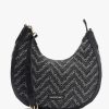 Womens VALENTINO Shoulder Bags | Womens Blizzard Chevron Logo Hobo Bag In Nero Multi