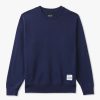 Mens REPLAY Sweatshirts & Hoodies | Mens Crewneck Sweatshirt In Navy