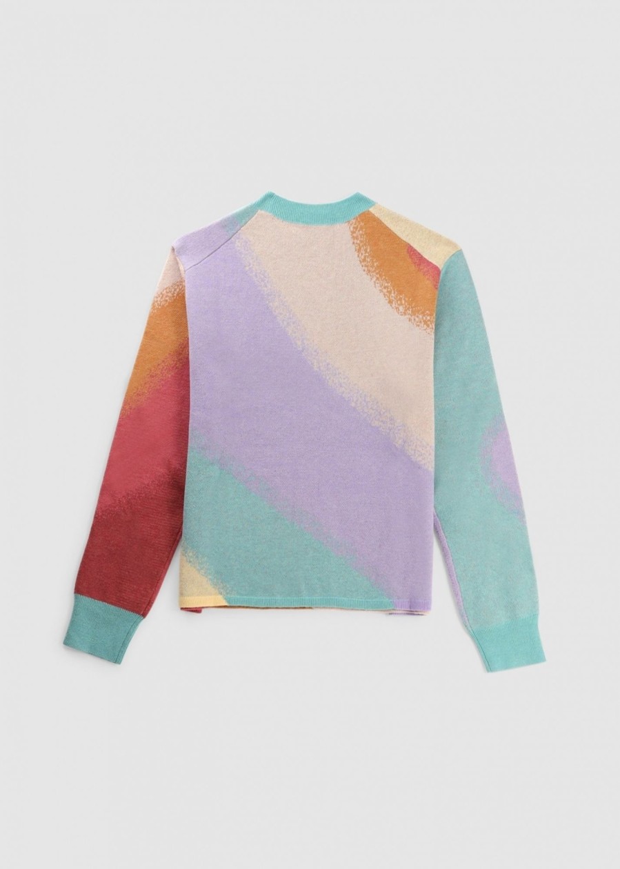 Womens PS PAUL SMITH Sweatshirts & Hoodies | Womens Pastel Swirl Jumper In Multi