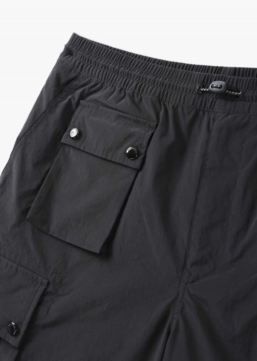 Mens BELSTAFF Shorts | Mens Castmaster Cargo Shorts In Black