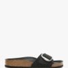 Womens BIRKENSTOCK Sandals | Womens Madrid Big Buckle Leather Sandals In Black