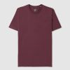 Mens COLORFUL STANDARD T-Shirts | Mens Classic Organic T-Shirt In Dusty Plum