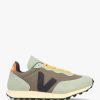 Womens VEJA Trainers | Womens Rio Branco Ripstop Trainers In Khaki Black