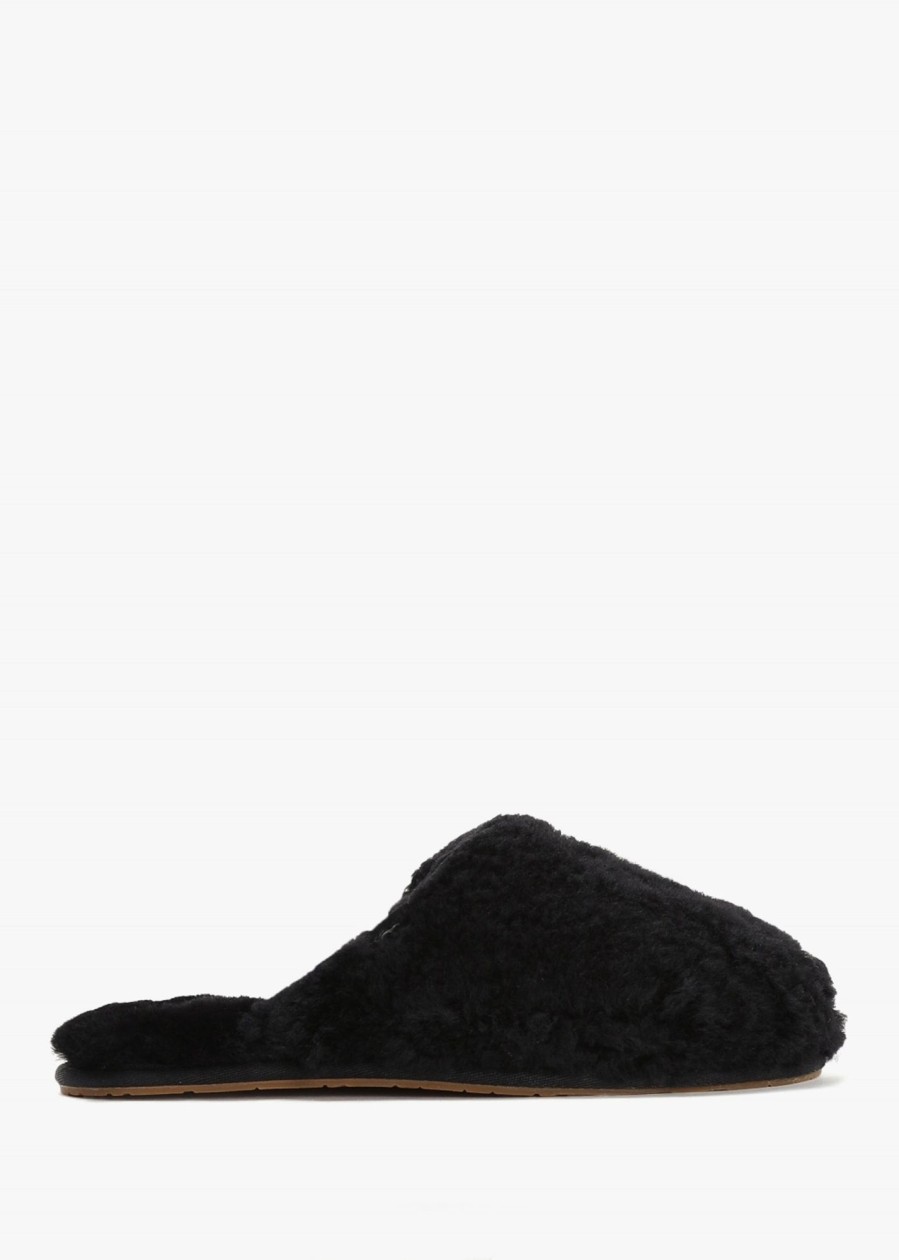 Womens UGG Gifting | Womens Maxi Curly Slide In Black