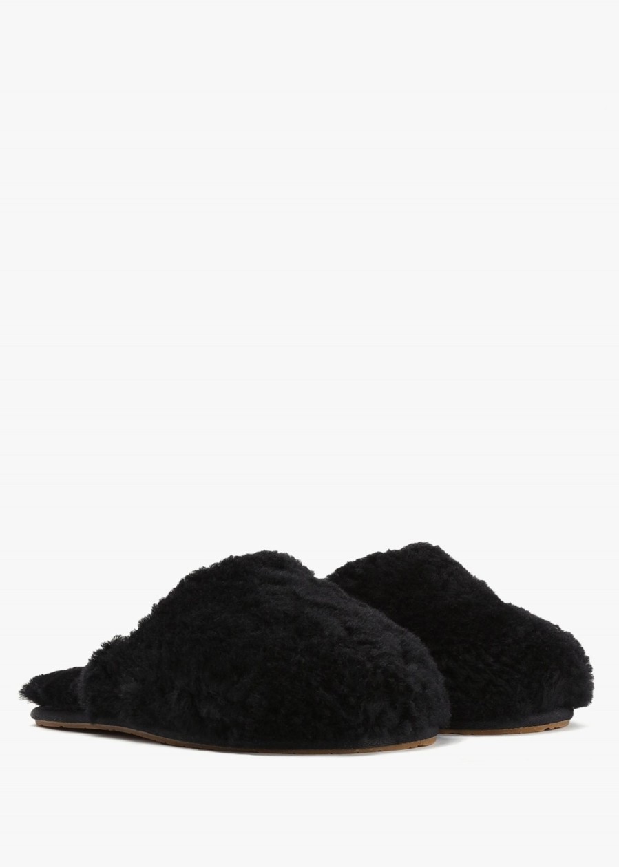 Womens UGG Gifting | Womens Maxi Curly Slide In Black