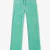 Womens JUICY COUTURE Trousers | Womens Del Ray Track Pant In Marine Green