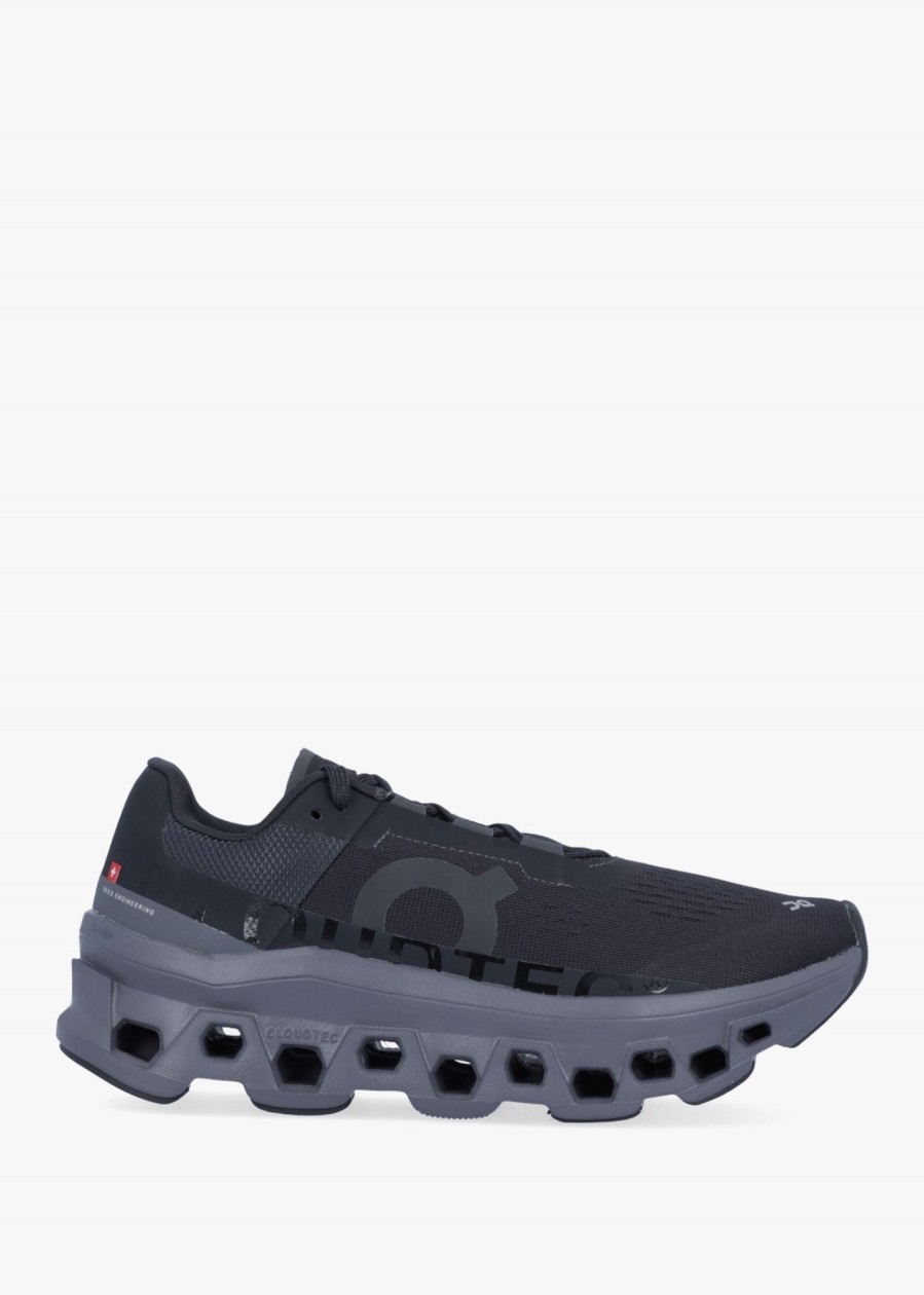 Womens ON RUNNING Trainers | Womens Cloudmonster Trainers In Black Magnet