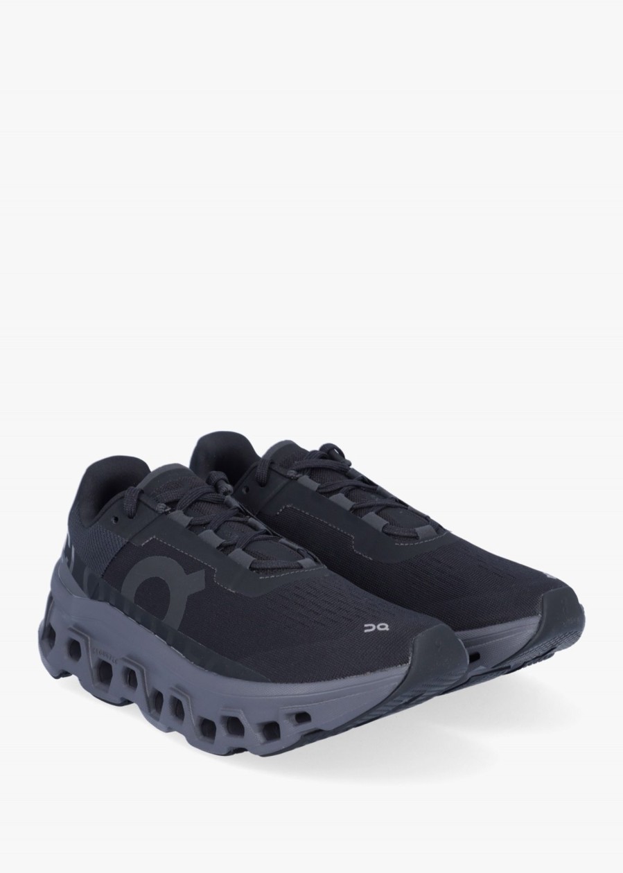 Womens ON RUNNING Trainers | Womens Cloudmonster Trainers In Black Magnet