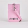 Womens BALENCIAGA Tote Bags | Women'S Gossip Pink Card Holder