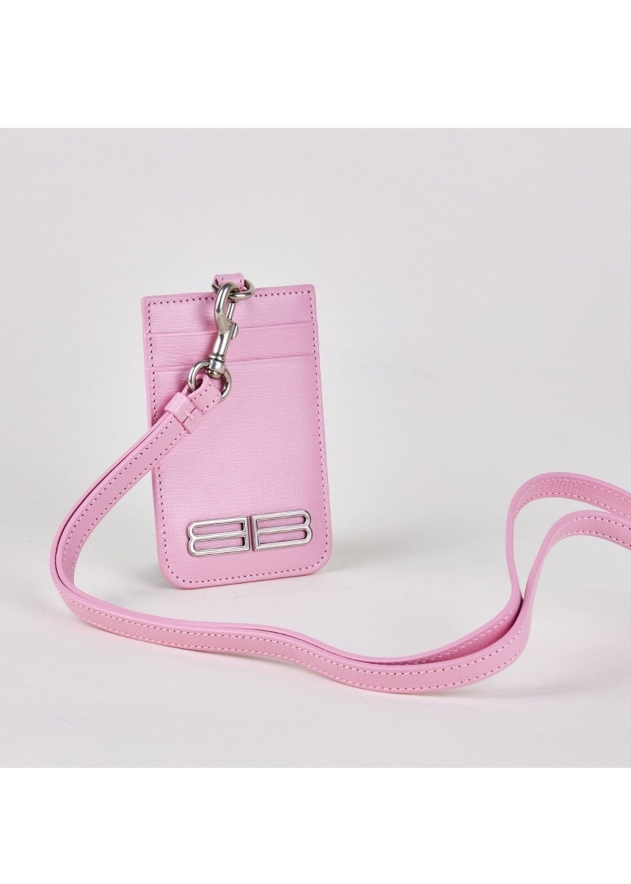 Womens BALENCIAGA Tote Bags | Women'S Gossip Pink Card Holder