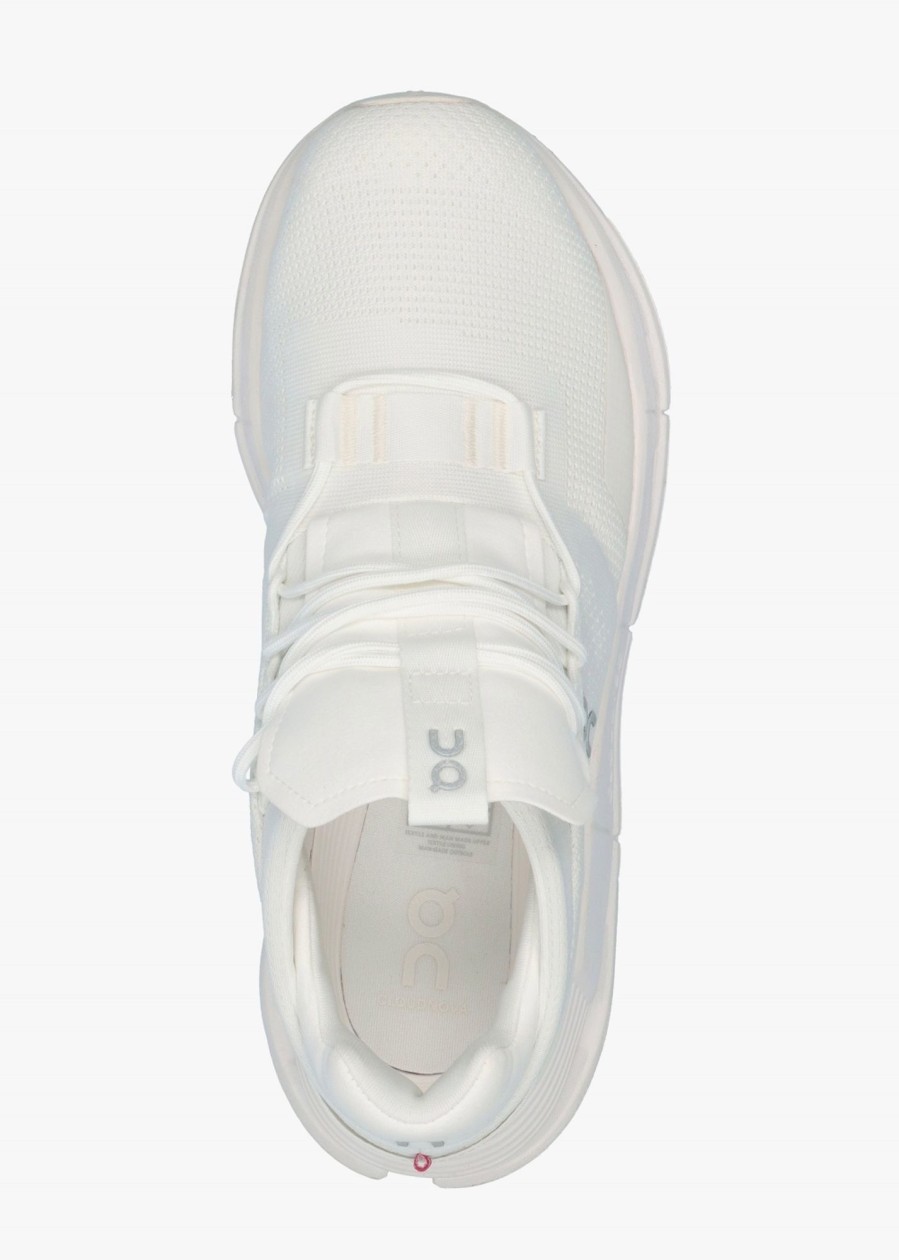 Womens ON RUNNING Trainers | Womens Cloudnova Trainers In Undyed White