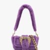 Womens VERSACE JEANS COUTURE Shoulder Bags | Womens Couture Faux Fur Bag In Lilac