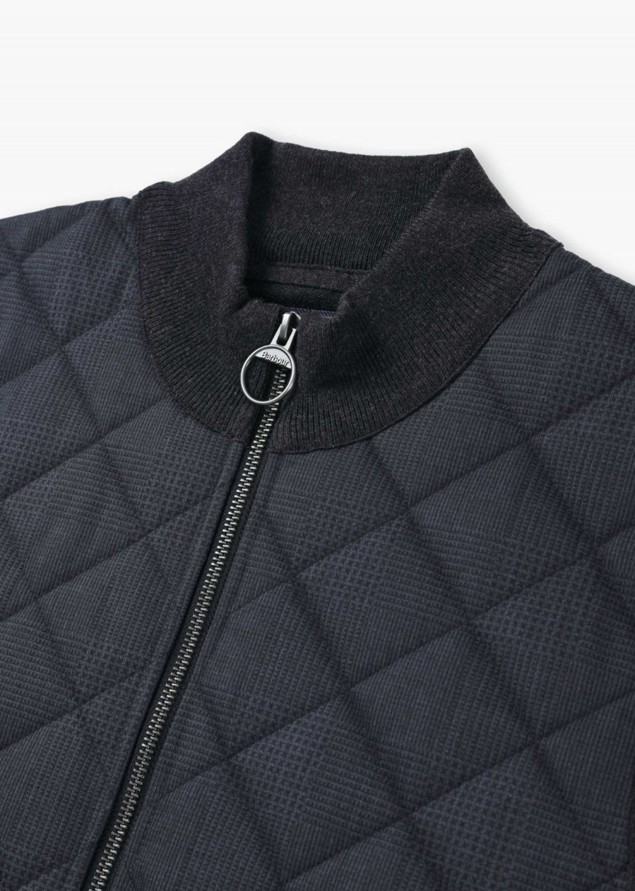 Mens BARBOUR Coats & Jackets | Mens Cresswell Gilet In Charcoal