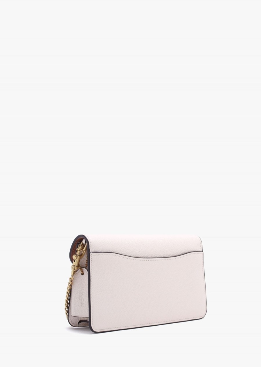 Womens COACH Crossbody Bags | Womens Tabby Chain White Clutch Bag