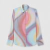 Womens PS PAUL SMITH Tops | Ps Ps Paul Smith Pastel Swirl Shirt