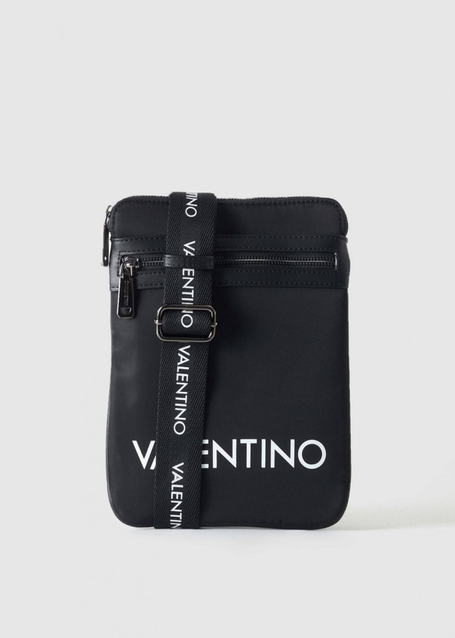 Mens VALENTINO Bags | Mens Kylo Large Crossbody Bag In Black