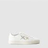 Womens AXEL ARIGATO Trainers | Womens Clean 90 Bird White Metallic Trainers