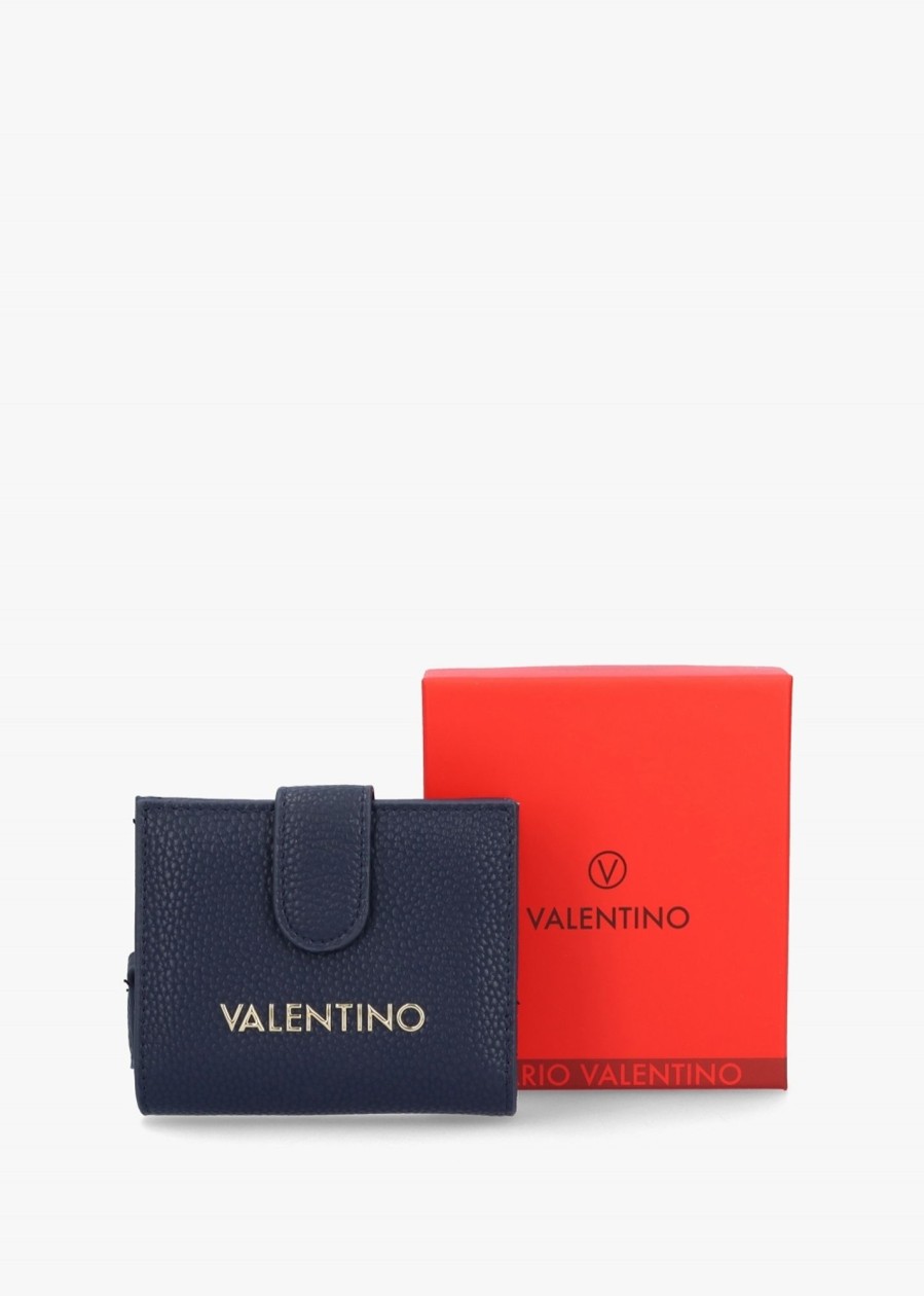 Womens VALENTINO Wallets & Cardholders | Womens Brixton Small Foldover Wallet In Blue