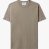 Mens FRAME T-Shirts | Mens Logo Tee In Stone Beige