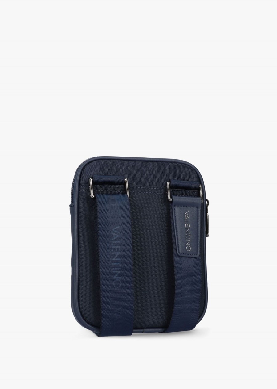 Mens VALENTINO Gifting | Mens Relove Recycle Oceano Crossbody Bag In Blue