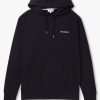 Mens NORSE PROJECTS Sweatshirts & Hoodies | Mens Arne Relaxed Organic Logo Hoodie In Black