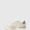 Womens WODEN Trainers | Womens Nora Iii Leather Plateau In Silver Lining