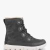 Womens SOREL Boots | Womens Explorer Ii Joan Suede Ankle Boots In Grill Fawn