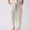 Womens FREE PEOPLE Trousers | Fe Sky Rider Straight Leg Belted Trousers