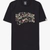 Mens BILLIONAIRE BOYS CLUB T-Shirts | Mens Duck Camo Arch Logo T-Shirt In Black