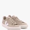 Womens VEJA Trainers | Womens Campo Suede Trainers In Dune White