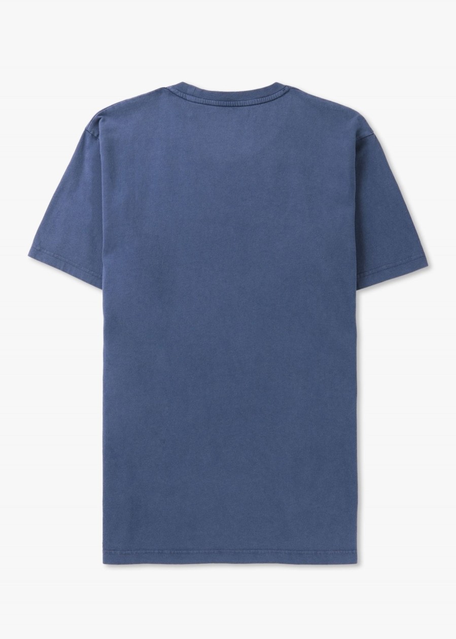 Mens COLORFUL STANDARD T-Shirts | Mens Classic Organic T-Shirt In Neptune Blue