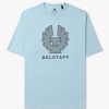 Mens BELSTAFF T-Shirts | Mens Hex Phoenix T-Shirt In Skyline Blue