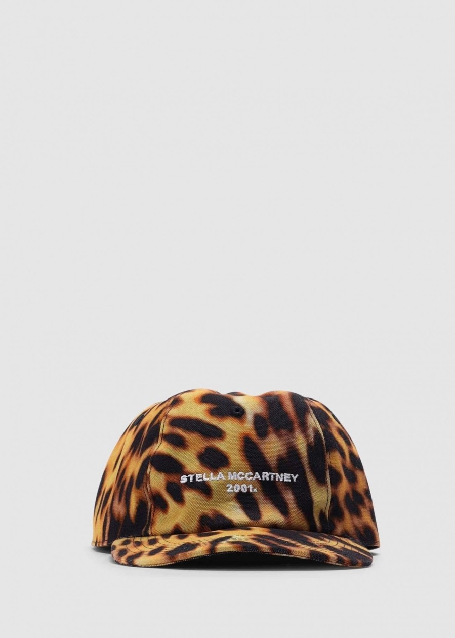 Womens STELLA McCARTNEY Hats | Stella Logo Leopard Hat