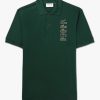 Mens LACOSTE Polo Shirts | Men'S Holiday Icons Poloshirt In Green