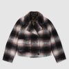 Womens PS PAUL SMITH Coats & Jackets | Womens Tartan Cropped Coat In Pinks