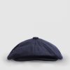 Mens CHRISTYS' LONDON Gifting | Mens 8 Piece Melton Wool Cap In Navy