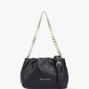 Womens VALENTINO Shoulder Bags | Womens Poplar Reptile Chain Handle Bag In Nero Black