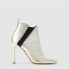 Womens RUPERT SANDERSON Boots | Women'S Onyx Silver Boots