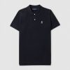 Mens PSYCHO BUNNY Polo Shirts | Mens Classic Poloshirt In Black