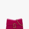 Womens MARC JACOBS Gifting | Womens The St Marc True Leather Chain Wallet In Lipstick Pink