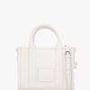 Womens MARC JACOBS Tote Bags | Womens The Monogram Leather Small Tote Bag In White