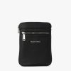 Mens VALENTINO Bags | Mens Marnier Black Crossbody Bag In Black