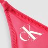 Womens CALVIN KLEIN Swimwear | Ck Mini Logo String Bikini Top