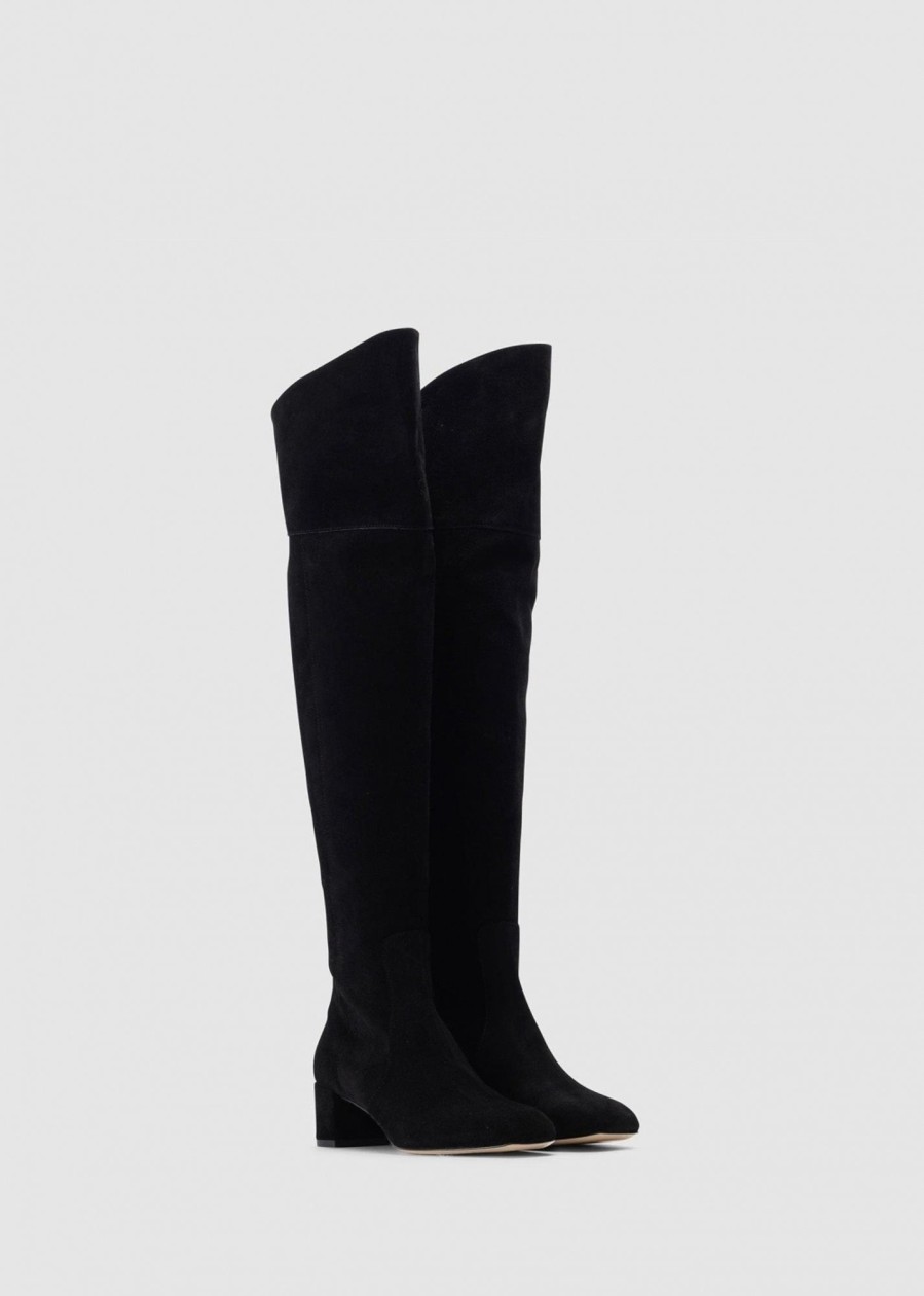 Womens AEYDE Boots | Aeyde Women'S Letizia Black Boots