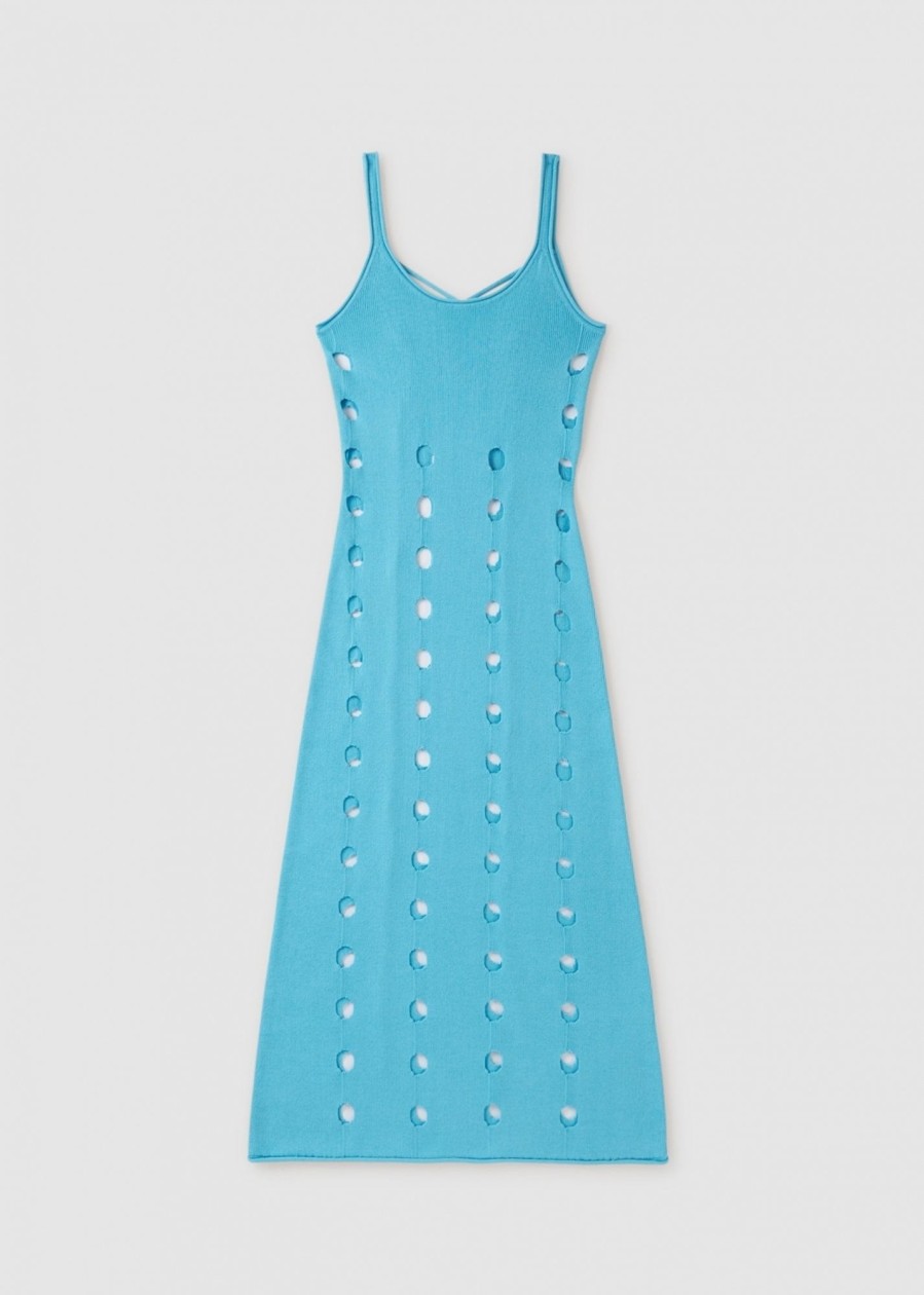 Womens HOUSE OF SUNNY Dresses | Womens Canopy Knit Dress In Lido Blue