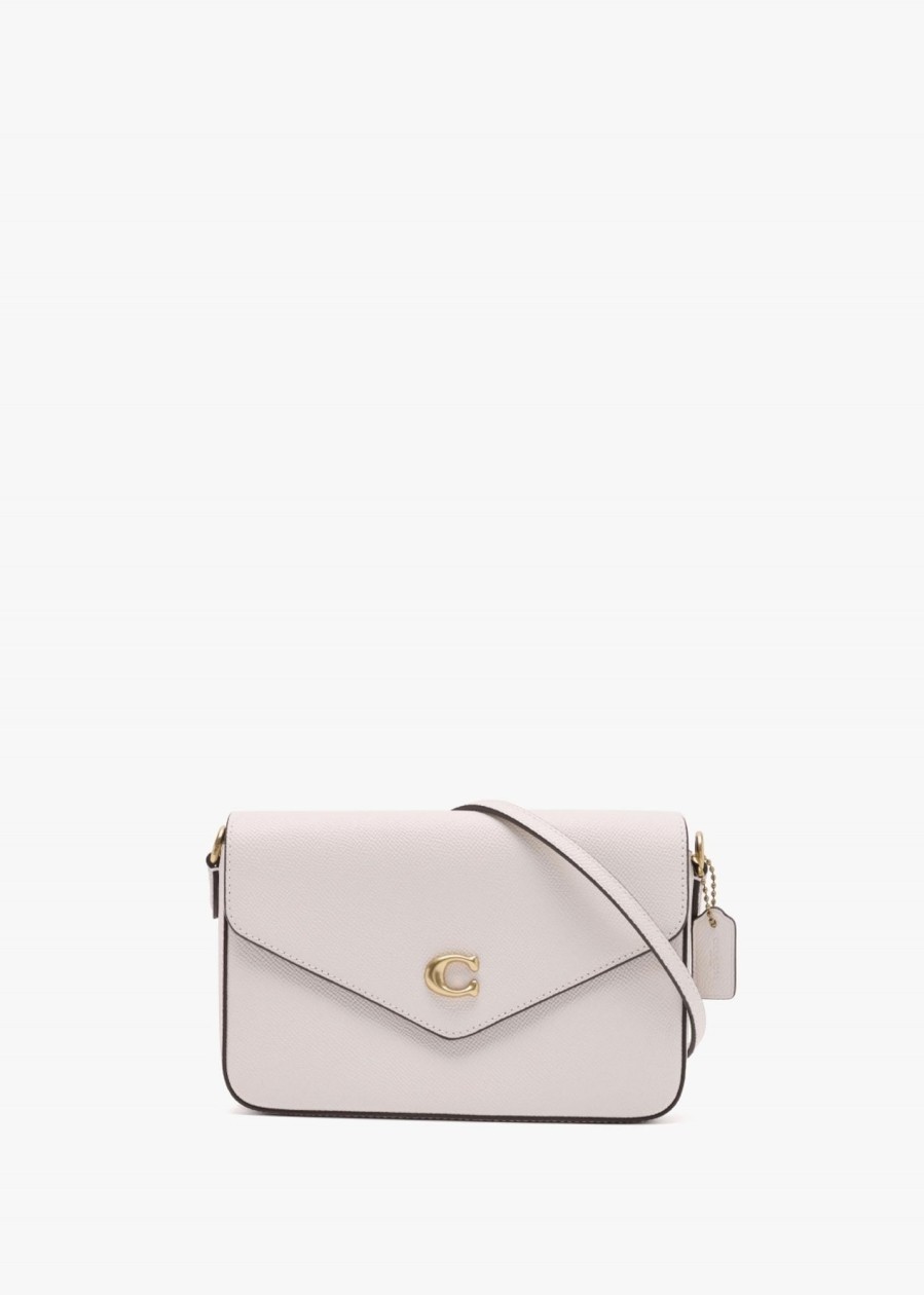 Womens COACH Crossbody Bags | Women'S Crossgrain Leather Cross-Body Bag In Chalk