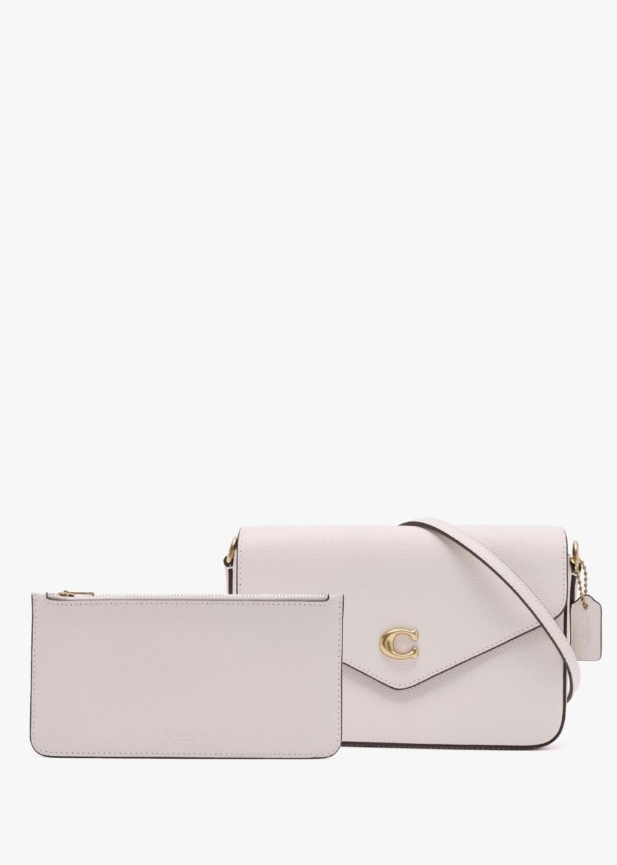 Womens COACH Crossbody Bags | Women'S Crossgrain Leather Cross-Body Bag In Chalk