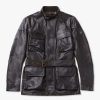 Mens BELSTAFF Coats & Jackets | Mens Legacy Trialmaster Panther Jacket In Antique Brown