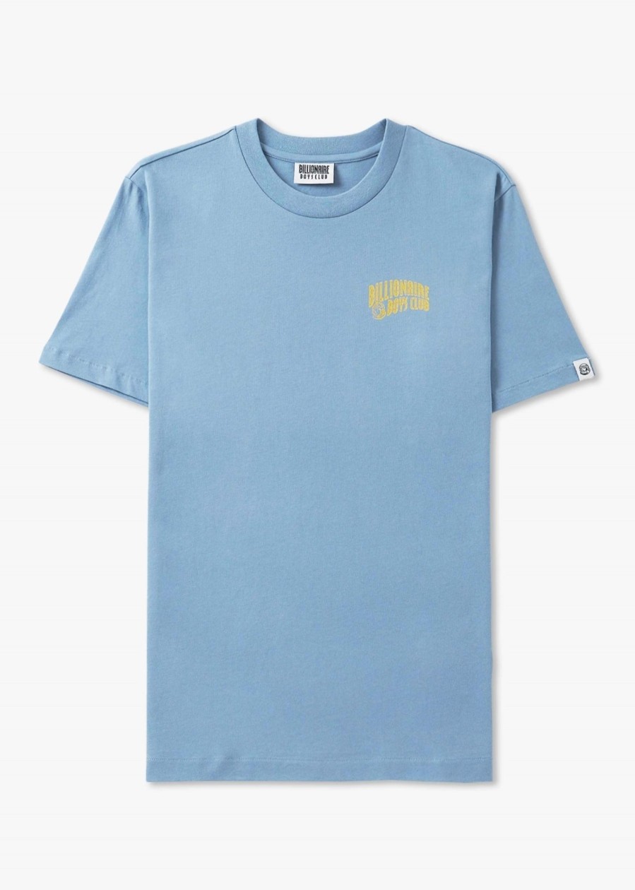 Mens BILLIONAIRE BOYS CLUB T-Shirts | Mens Small Arch Logo T-Shirt In Powder Blue