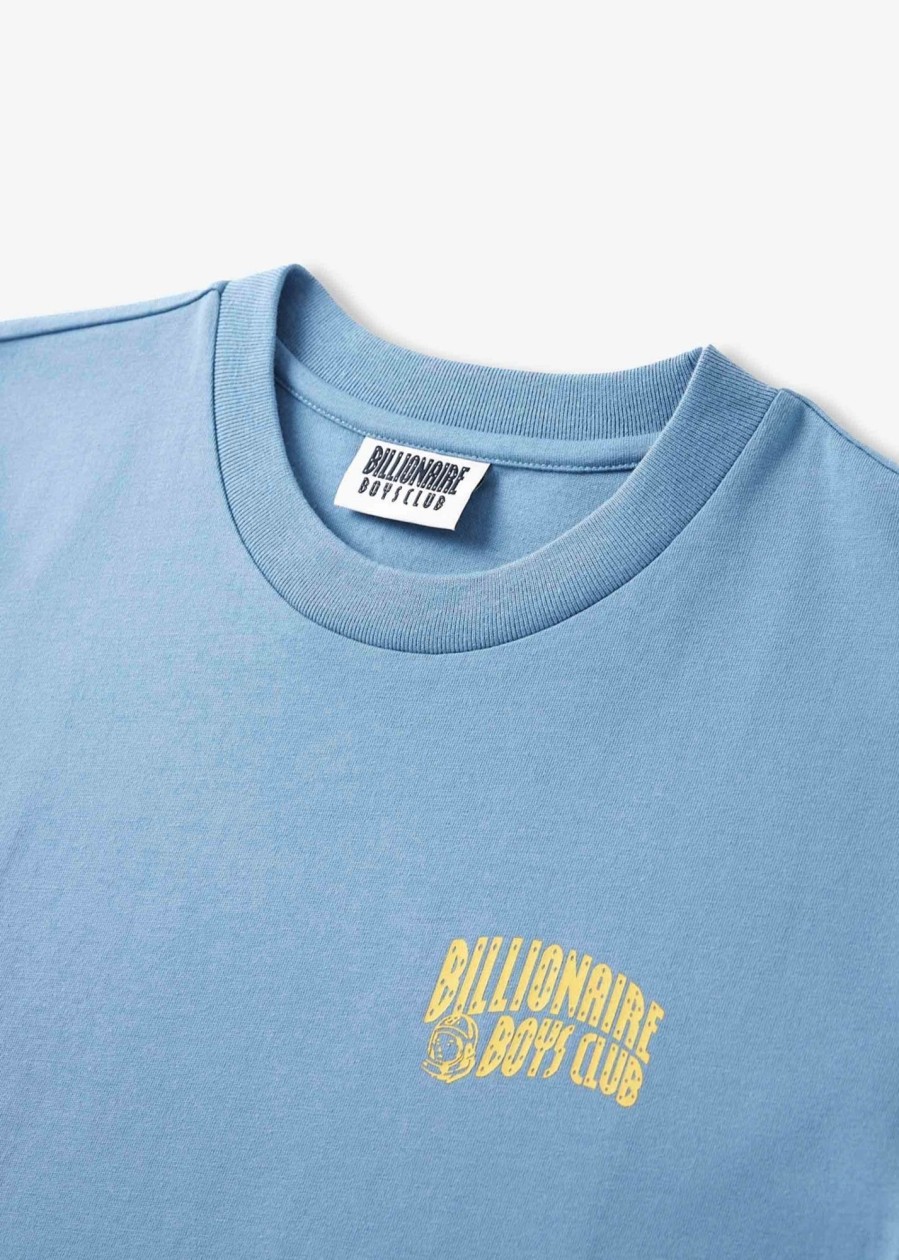 Mens BILLIONAIRE BOYS CLUB T-Shirts | Mens Small Arch Logo T-Shirt In Powder Blue